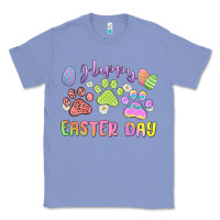 Colony Blue happy easter day paws Classic Tee - MaliasSmallBusiness