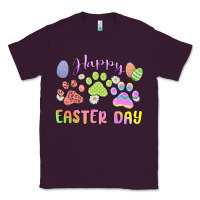 Plum happy easter day paws Classic Tee - MaliasSmallBusiness