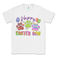 White happy easter day paws Classic Tee - MaliasSmallBusiness
