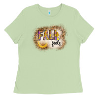 Matcha fall feels Ladies Tee - CowhideDigitalArt