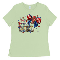 Matcha cute american girl Ladies Tee - JahusDesignShop