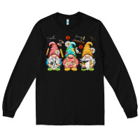 Black crafter gnomies Long Sleeve Tee - NancyCooperArtShop