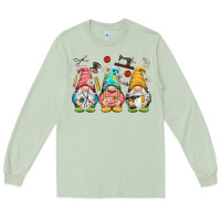 Matcha crafter gnomies Long Sleeve Tee - NancyCooperArtShop