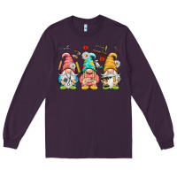 Plum crafter gnomies Long Sleeve Tee - NancyCooperArtShop