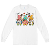White crafter gnomies Long Sleeve Tee - NancyCooperArtShop
