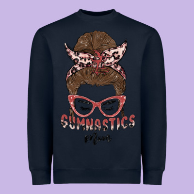 Gymnastics Mom Heavyweight Sweatshirt Designed By Maliassmallbusiness