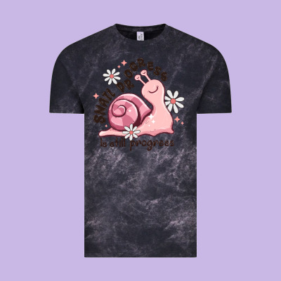 Snail Progress Is Stil Progress Vintage Tee Designed By Maliassmallbusiness