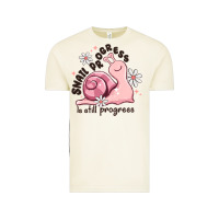 Vintage Arctic snail progress is stil progress Vintage Tee - MaliasSmallBusiness