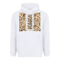 White mother's day mama leopard tumbler tbs Heavyweight Hoodie - TumblerDesignByShophia