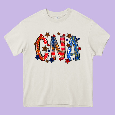 Cna America Heavy Core Tee Designed By Racoondesign