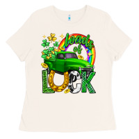 Bone Loads of luck truck st. patricks day Ladies Tee - Neo Western