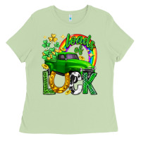 Matcha Loads of luck truck st. patricks day Ladies Tee - Neo Western