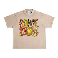 French Oak game day softball Urban Heavy Tee - MaliasSmallBusiness