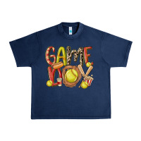 Navy game day softball Urban Heavy Tee - MaliasSmallBusiness