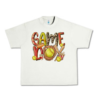 Pistachio game day softball Urban Heavy Tee - MaliasSmallBusiness