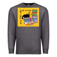 Charcoal Heather life is better with cats and books Premium Sweatshirt - TumblerDesignByShophia