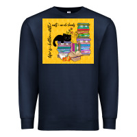Navy life is better with cats and books Premium Sweatshirt - TumblerDesignByShophia