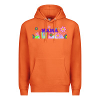 Carrot boho retro floral mama Premium Hoodie - TumblerDesignByShophia