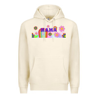Tofu boho retro floral mama Premium Hoodie - TumblerDesignByShophia