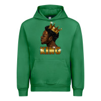 Emerald black king Urban Hoodie - FaDigitalArtStudio