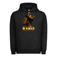 Pigment Black black king Urban Hoodie - FaDigitalArtStudio