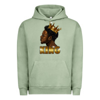 Pigment Oil Green black king Urban Hoodie - FaDigitalArtStudio