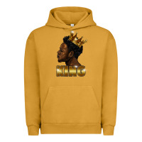 Pigment Peanut Butter black king Urban Hoodie - FaDigitalArtStudio
