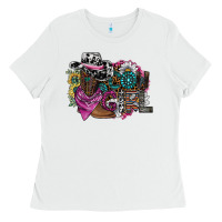 White cowgirl2 Ladies Tee - SublimationCraftShop