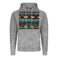 Cloud Rock leopard aztec turquoise jewelry Vintage Hoodie - BarkalooDesign