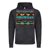 Vintage Black leopard aztec turquoise jewelry Vintage Hoodie - BarkalooDesign