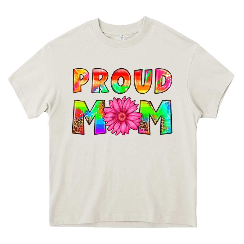 Proud Mom Heavy Core Tee by HRA Design Shop | Teevron