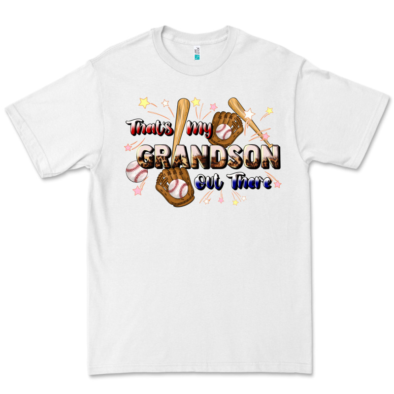 That's My Grandson Out There Baseball Premium Tee by JahusDesignShop | Teevron