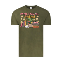 Vintage Olive cozy bookish weekend Vintage Tee - MaliasSmallBusiness