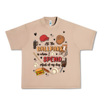 Burro at the ballpark is where i spend most of my day Urban Heavy Tee - MaliasSmallBusiness