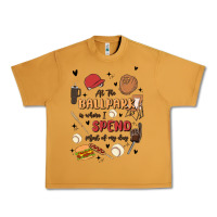 Peanut Butter at the ballpark is where i spend most of my day Urban Heavy Tee - MaliasSmallBusiness