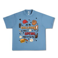Pebble Blue at the ballpark is where i spend most of my day Urban Heavy Tee - MaliasSmallBusiness