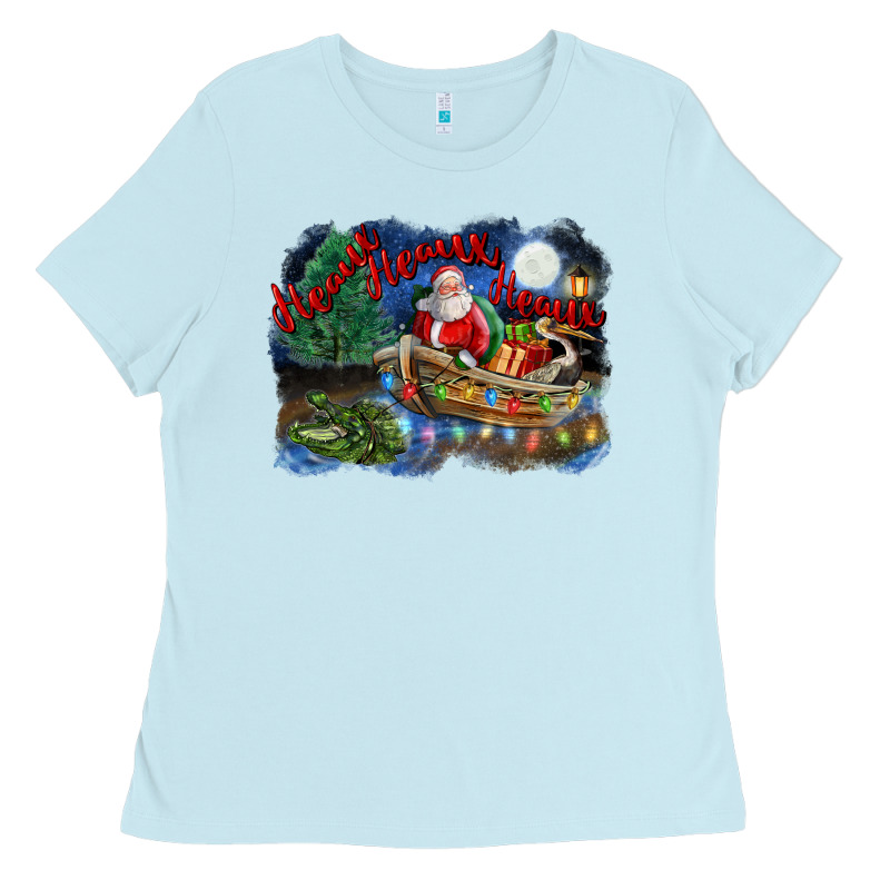Heaux Heaux Heaux Christmas Louisiana Swamp Ladies Tee by FaDigitalArtStudio | Teevron