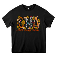 Black cna Heavy Core Tee - RacoonDesign