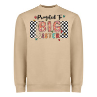 Mushroom promoted to big sister Heavyweight Sweatshirt - MaliasSmallBusiness