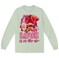 Matcha love is in the air with gnomies Long Sleeve Tee - NancyCooperArtShop