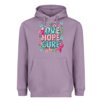 Lavender Love hope cure cancer Awareness Heavyweight Hoodie - HowdyJamesFarm