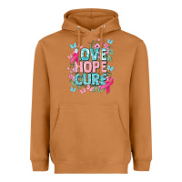 Meerkat Love hope cure cancer Awareness Heavyweight Hoodie - HowdyJamesFarm