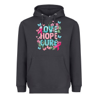 Smoke Love hope cure cancer Awareness Heavyweight Hoodie - HowdyJamesFarm