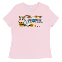 Bubblegum Pink ew people with cross Ladies Tee - HRA Design Shop