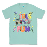 Seafoam girls just wanna have fun Classic Tee - MaliasSmallBusiness