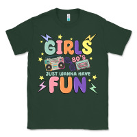Sports Green girls just wanna have fun Classic Tee - MaliasSmallBusiness