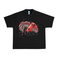 Black cheer Urban Heavy Tee - MaliasSmallBusiness