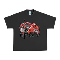 Pigment Black cheer Urban Heavy Tee - MaliasSmallBusiness
