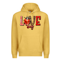 Antique Gold Love bug Premium Hoodie - HowdyJamesFarm