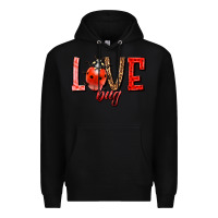 Black Love bug Premium Hoodie - HowdyJamesFarm